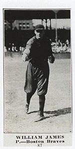 1915-1916 M101-5 Sporting News #87 William James Boston Braves