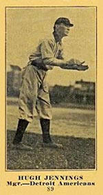 1915-1916 M101-5 Sporting News #89 Hugh Jennings Detroit (American)