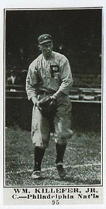 1915-1916 M101-5 Sporting News #93 Wm. Killefer, Jr. Philadelphia (National)