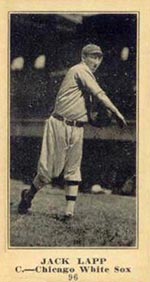 1915-1916 M101-5 Sporting News #96 Jack Lapp Chicago White Sox
