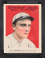 1915 E145-2 Cracker Jack #147 Lee Magee Brooklyn (Federal) - Front