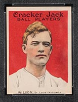 1915 E145-2 Cracker Jack #148 Owen Wilson St. Louis (National) - Front