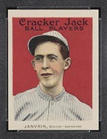 1915 E145-2 Cracker Jack #149 Hal Janvrin Boston (American) - Front
