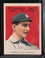 1915 E145-2 Cracker Jack #156 Jean Dubuc Detroit (American) - Front