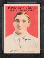 1915 E145-2 Cracker Jack #170 Hans Lobert New York (National) - Front