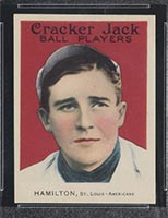1915 E145-2 Cracker Jack #171 Earl Hamilton St. Louis (American) - Front