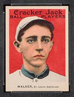1915 E145-2 Cracker Jack #173 Tilly Walker St. Louis (American) - Front