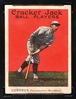 1915 E145-2 Cracker Jack #45 Fred Luderus Philadelphia (National) - Front