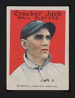 1915 E145-2 Cracker Jack #48 Stephen O’Neill Cleveland (American) - Front