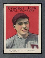 1915 E145-2 Cracker Jack #60 Oscar Dugey Philadelphia (National) - Front
