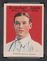 1915 E145-2 Cracker Jack #99 Hal Chase Buffalo (Federal) - Front