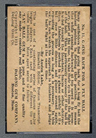 1933 DeLong #11 Freddie Lindstrom Pittsburgh Pirates - Back