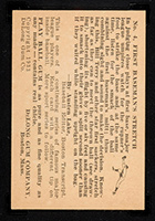 1933 DeLong #4 William (Bill) Terry New York Giants - Back