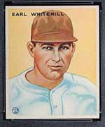 1933 Goudey #124 Earl Whitehill Washington Senators - Front