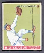 1933 Goudey #143 Glenn Wright Brooklyn Dodgers - Front