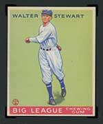 1933 Goudey #146 Walter Stewart Washington Senators - Front