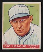 1933 Goudey #180 Eddie Moore New Orleans Pelicans - Front