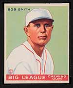 1933 Goudey #185 Bob Smith Boston Braves - Front