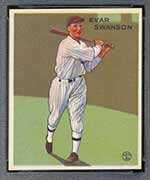 1933 Goudey #195 Evar Swanson Chicago White Sox - Front