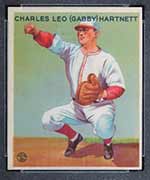 1933 Goudey #202 Charles Leo (Gabby) Hartnett Chicago Cubs - Front