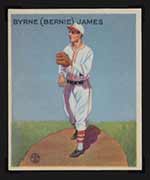 1933 Goudey #208 Byrne (Bernie) James New York Giants - Front