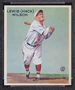1933 Goudey #211 Lewis (Hack) Wilson Brooklyn Dodgers - Front