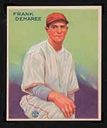 1933 Goudey #224 Frank Demaree Chicago Cubs - Front