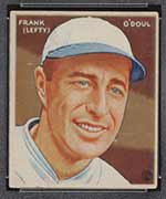 1933 Goudey #232 Frank (Lefty) O’Doul New York Giants - Front