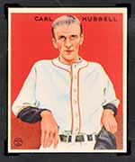 1933 Goudey #234 Carl Hubbell New York Giants - Front