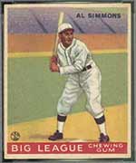 1933 Goudey #35 Al Simmons Chicago White Sox - Front
