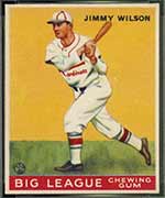 1933 Goudey #37 Jimmy Wilson St. Louis Cardinals - Front