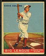 1933 Goudey #42 Eddie Collins Boston Red Sox - Front
