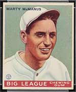 1933 Goudey #48 Marty McManus Boston Red Sox - Front