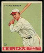 1933 Goudey #49 Frank Frisch St. Louis Cardinals - Front