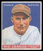 1933 Goudey #56 Charlie Ruffing New York Yankees - Front