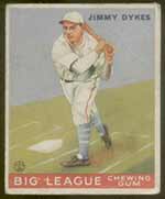 1933 Goudey #6 Jimmy Dykes (Age 26) Chicago White Sox - Front