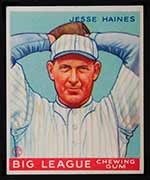 1933 Goudey #73 Jesse Haines St. Louis Cardinals - Front