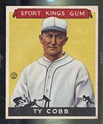 1933 Goudey Sport Kings #1 Ty Cobb Baseball - Front