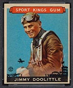 1933 Goudey Sport Kings #28 Jimmy Doolittle Aviation - Front