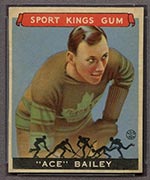 1933 Goudey Sport Kings #29 “Ace” Bailey Hockey - Front