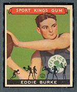 1933 Goudey Sport Kings #33 Eddie Burke Basketball - Front
