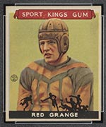 1933 Goudey Sport Kings #4 “Red” Grange Football - Front