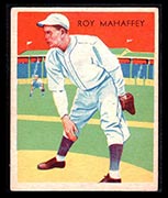 1934-1936 R327 Diamond Stars #10 Roy Mahaffey (1936) St. Louis Browns - Front