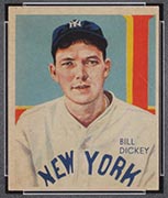 1934-1936 R327 Diamond Stars #11 Bill Dickey (1935) New York Yankees - Front