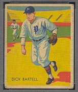 1934-1936 R327 Diamond Stars #15 Dick Bartell (1935) Philadelphia Phillies - Front