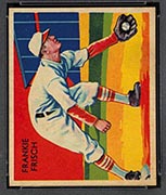 1934-1936 R327 Diamond Stars #17 Frankie Frisch (1935) St. Louis Cardinals - Front