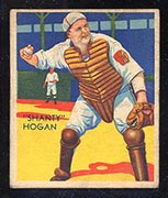 1934-1936 R327 Diamond Stars #20 “Shanty” Hogan (1934) Boston Braves - Front