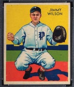 1934-1936 R327 Diamond Stars #22 Jimmy Wilson (1934) Philadelphia Phillies - Front