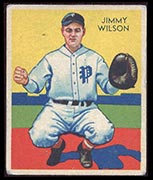 1934-1936 R327 Diamond Stars #22 Jimmy Wilson (1935) Philadelphia Phillies - Front