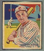 1934-1936 R327 Diamond Stars #24 “Sparky” Adams (1935) Cincinnati Reds - Front